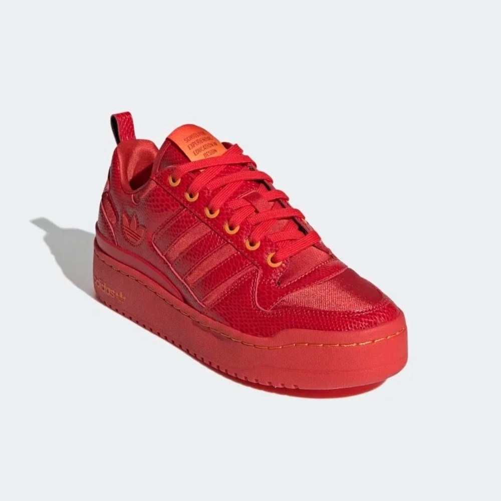 Adidas School for Experiential Education in Design Vibrant Red Athletic Shoes
